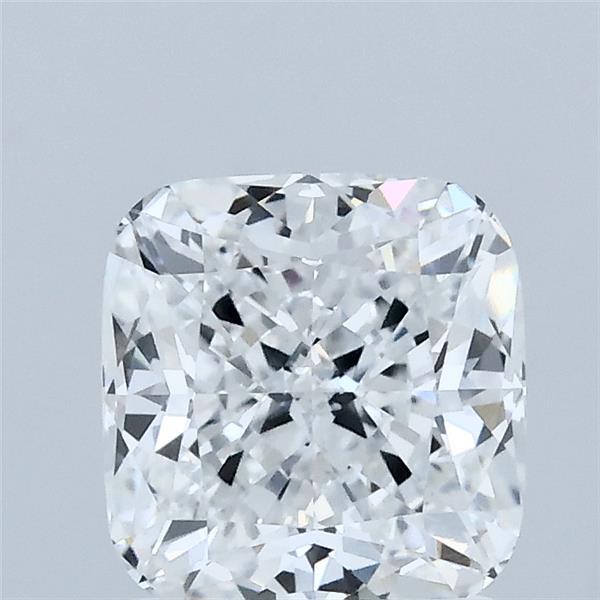 1.71 Carat Cushion Shaped, Ideal Cut, D Color, VVS2 Clarity, IGI Certified Lab Grown Diamond