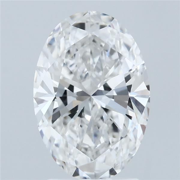 2.50 Carat Oval Shaped, Ideal Cut, E Color, VVS2 Clarity, IGI Certified Lab Grown Diamond