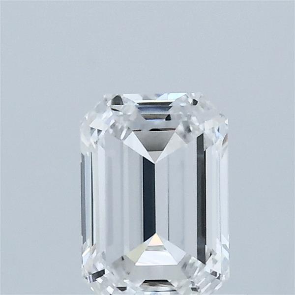 0.70 Carat Emerald Shaped, Ideal Cut, D Color, VVS2 Clarity, IGI Certified Lab Grown Diamond