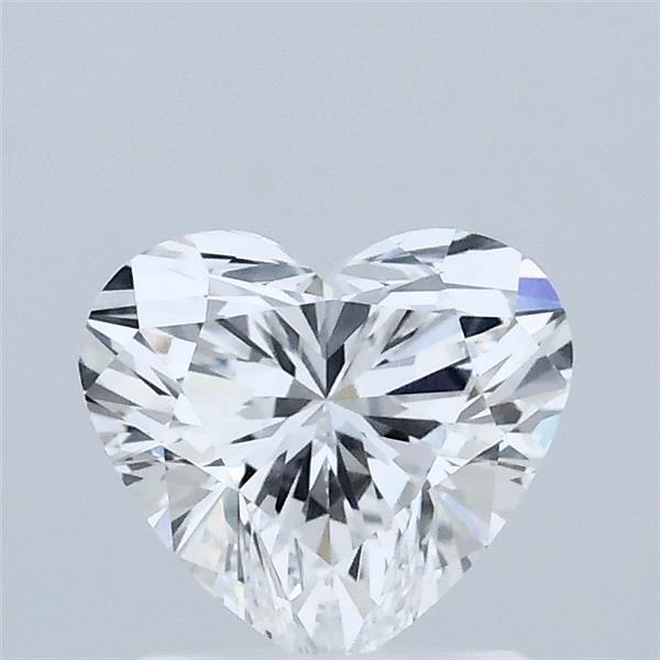 1.03 Carat Heart Shaped, Ideal Cut, D Color, VVS2 Clarity, IGI Certified Lab Grown Diamond