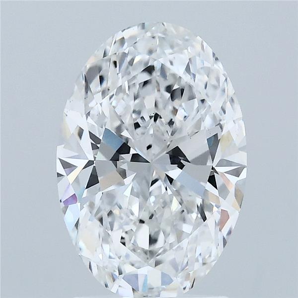 2.23 Carat Oval Shaped, Ideal Cut, D Color, VS1 Clarity, IGI Certified Lab Grown Diamond