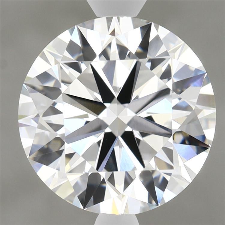 4.50 Carat Round Shaped, Excellent Cut, F Color, VVS2 Clarity, IGI Certified Lab Grown Diamond