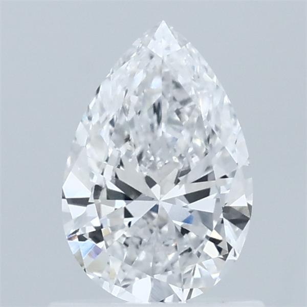 0.72 Carat Pear Shaped, Very Good Cut, D Color, VVS2 Clarity, IGI Certified Lab Grown Diamond