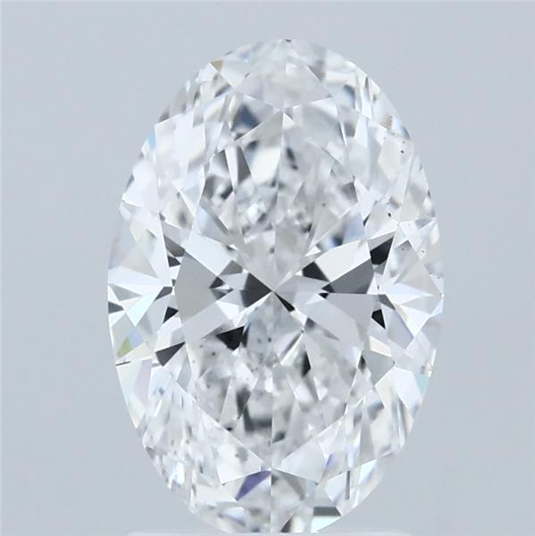 2.01 Carat Oval Shaped, Ideal Cut, D Color, VS2 Clarity, IGI Certified Lab Grown Diamond