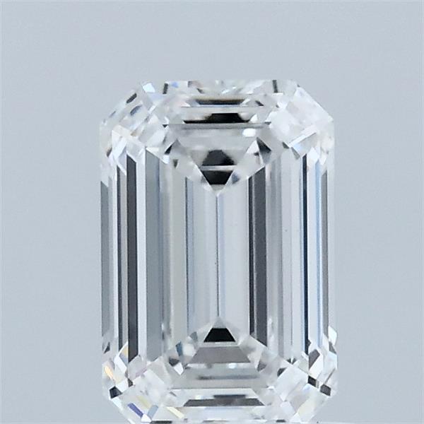 1.01 Carat Emerald Shaped, Ideal Cut, D Color, VS1 Clarity, IGI Certified Lab Grown Diamond