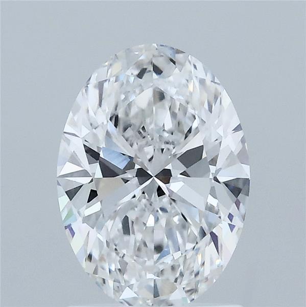 1.50 Carat Oval Shaped, Ideal Cut, D Color, VS1 Clarity, IGI Certified Lab Grown Diamond