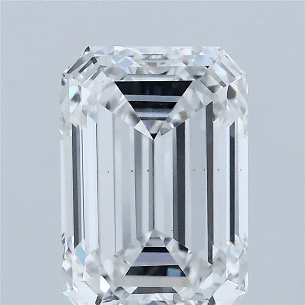 2.02 Carat Emerald Shaped, Ideal Cut, D Color, VS1 Clarity, IGI Certified Lab Grown Diamond