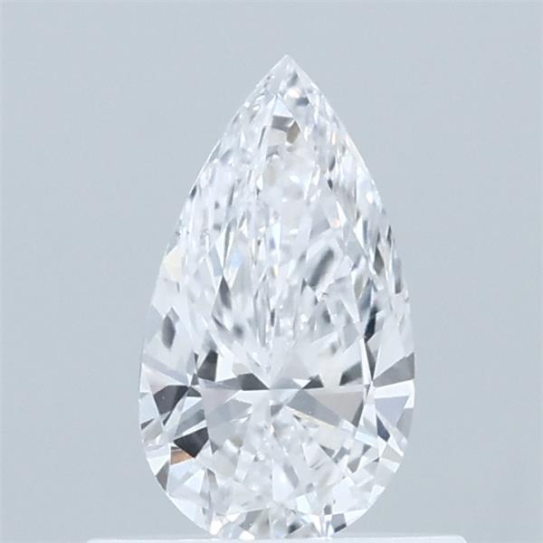 0.50 Carat Pear Shaped, Excellent Cut, D Color, VVS2 Clarity, IGI Certified Lab Grown Diamond