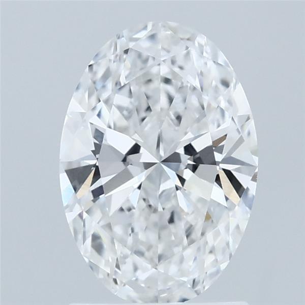 1.52 Carat Oval Shaped, Ideal Cut, E Color, VVS2 Clarity, IGI Certified Lab Grown Diamond