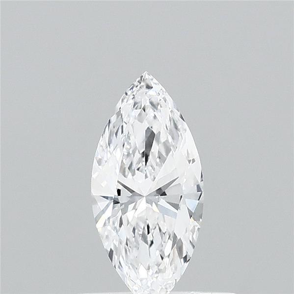 0.41 Carat Marquise Shaped, Ideal Cut, D Color, VVS2 Clarity, IGI Certified Lab Grown Diamond