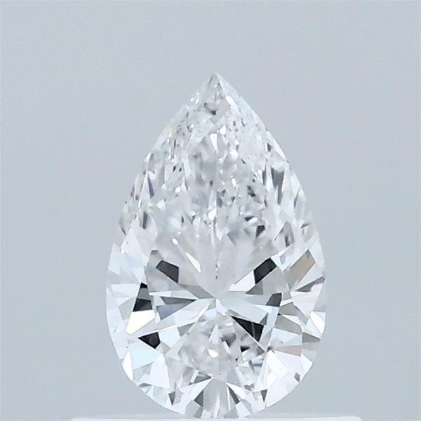 0.51 Carat Pear Shaped, Excellent Cut, E Color, VVS2 Clarity, IGI Certified Lab Grown Diamond