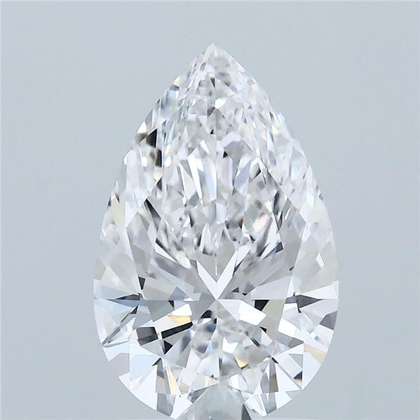 2.08 Carat Pear Shaped, Ideal Cut, E Color, VVS1 Clarity, IGI Certified Lab Grown Diamond