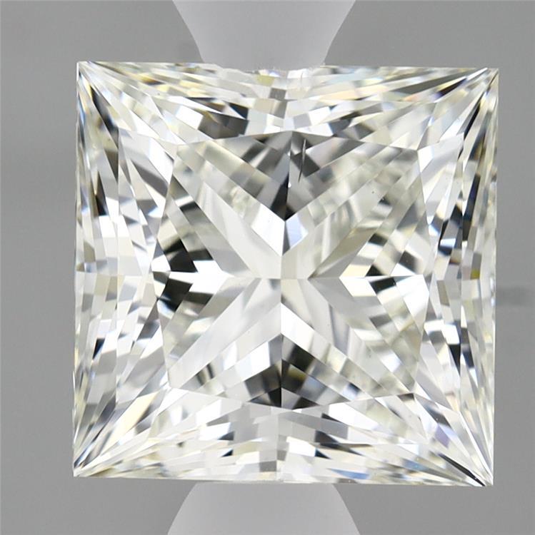 2.80 Carat Princess Shaped, Ideal Cut, H Color, SI1 Clarity, IGI Certified Lab Grown Diamond