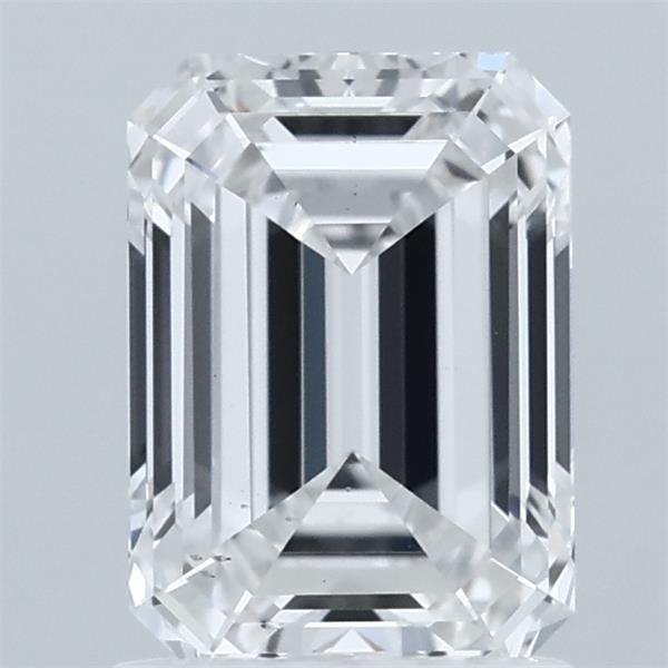 1.60 Carat Emerald Shaped, Ideal Cut, E Color, VS1 Clarity, IGI Certified Lab Grown Diamond
