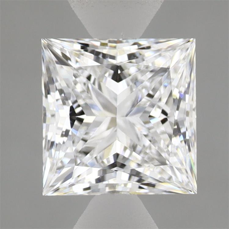 1.56 Carat Princess Shaped, Ideal Cut, D Color, VVS2 Clarity, IGI Certified Lab Grown Diamond