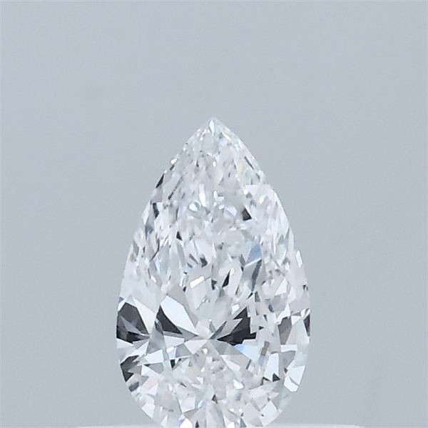 0.32 Carat Pear Shaped, Excellent Cut, D Color, VVS2 Clarity, IGI Certified Lab Grown Diamond