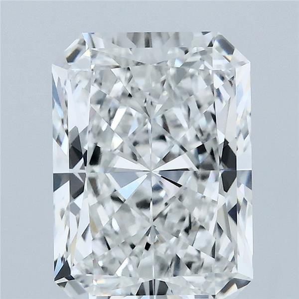 3.09 Carat Radiant Shaped, Ideal Cut, E Color, VVS2 Clarity, IGI Certified Lab Grown Diamond