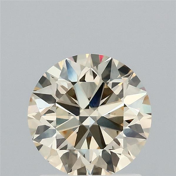 1.43 Carat Round Shaped, Excellent Cut, FANCY LIGHT YELLOW Color, VVS2 Clarity, IGI Certified Lab Grown Diamond