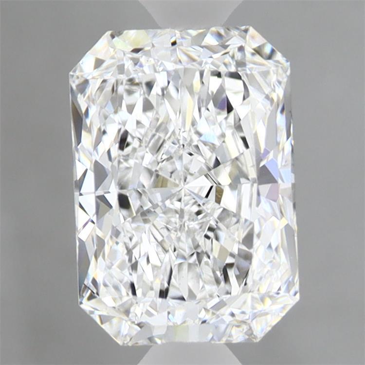 1.60 Carat Radiant Shaped, Ideal Cut, D Color, VS1 Clarity, IGI Certified Lab Grown Diamond