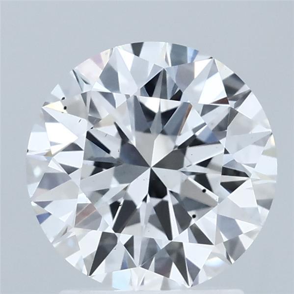 2.00 Carat Round Shaped, Excellent Cut, D Color, VS2 Clarity, IGI Certified Lab Grown Diamond