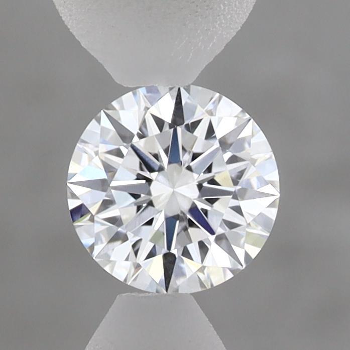 0.55 Carat Round Shaped, Ideal Cut, D Color, VVS2 Clarity, IGI Certified Lab Grown Diamond