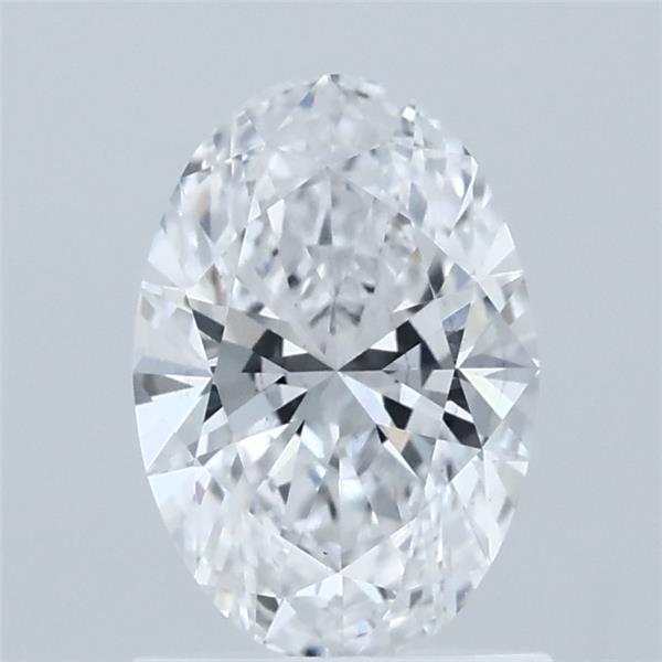 1.04 Carat Oval Shaped, Ideal Cut, D Color, VS2 Clarity, IGI Certified Lab Grown Diamond