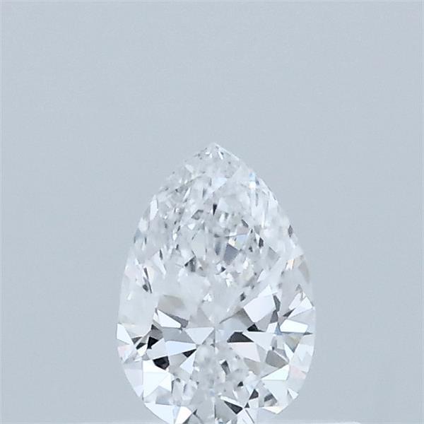 0.35 Carat Pear Shaped, Ideal Cut, D Color, VVS1 Clarity, IGI Certified Lab Grown Diamond