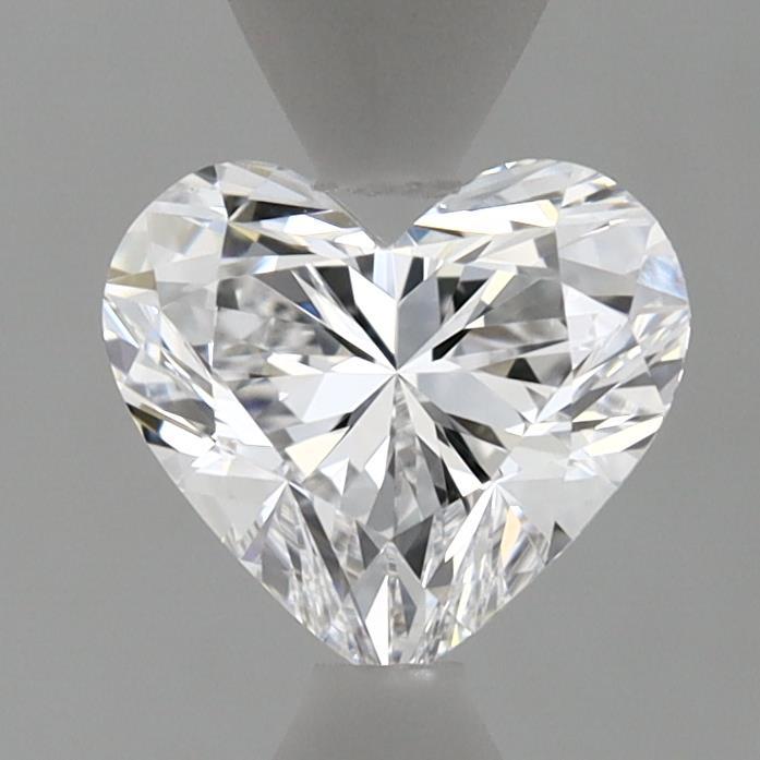 0.98 Carat Heart Shaped, Ideal Cut, D Color, IF Clarity, IGI Certified Lab Grown Diamond