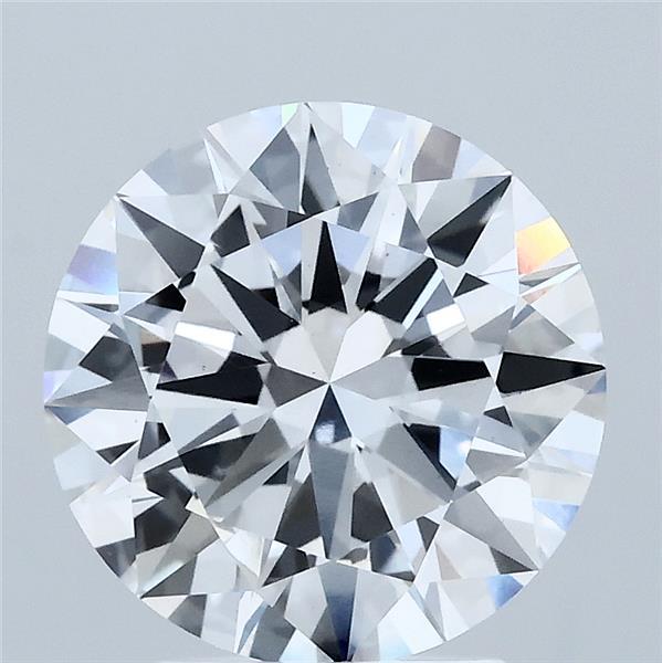 3.01 Carat Round Shaped, Excellent Cut, E Color, VS1 Clarity, IGI Certified Lab Grown Diamond