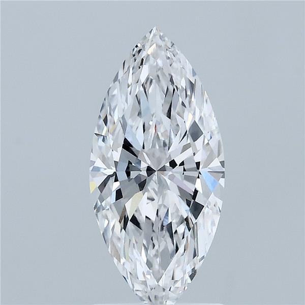 1.57 Carat Marquise Shaped, Ideal Cut, D Color, VVS1 Clarity, IGI Certified Lab Grown Diamond