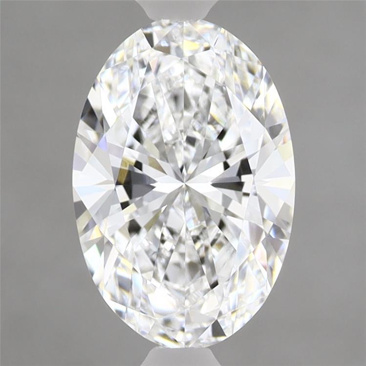 1.85 Carat Oval Shaped, Ideal Cut, D Color, VVS2 Clarity, IGI Certified Lab Grown Diamond