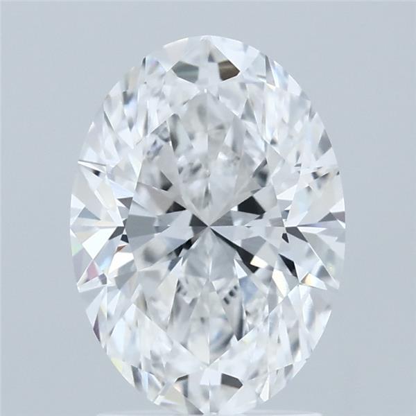 2.07 Carat Oval Shaped, Ideal Cut, D Color, VVS1 Clarity, IGI Certified Lab Grown Diamond
