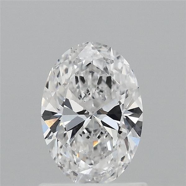 0.92 Carat Oval Shaped, Ideal Cut, D Color, VVS1 Clarity, IGI Certified Lab Grown Diamond
