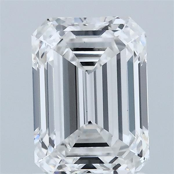 1.57 Carat Emerald Shaped, Ideal Cut, E Color, VS1 Clarity, IGI Certified Lab Grown Diamond