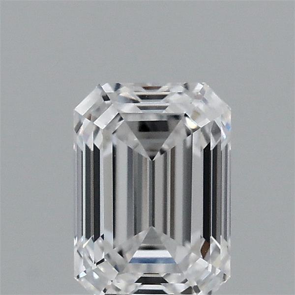 0.91 Carat Emerald Shaped, Ideal Cut, D Color, VVS1 Clarity, IGI Certified Lab Grown Diamond