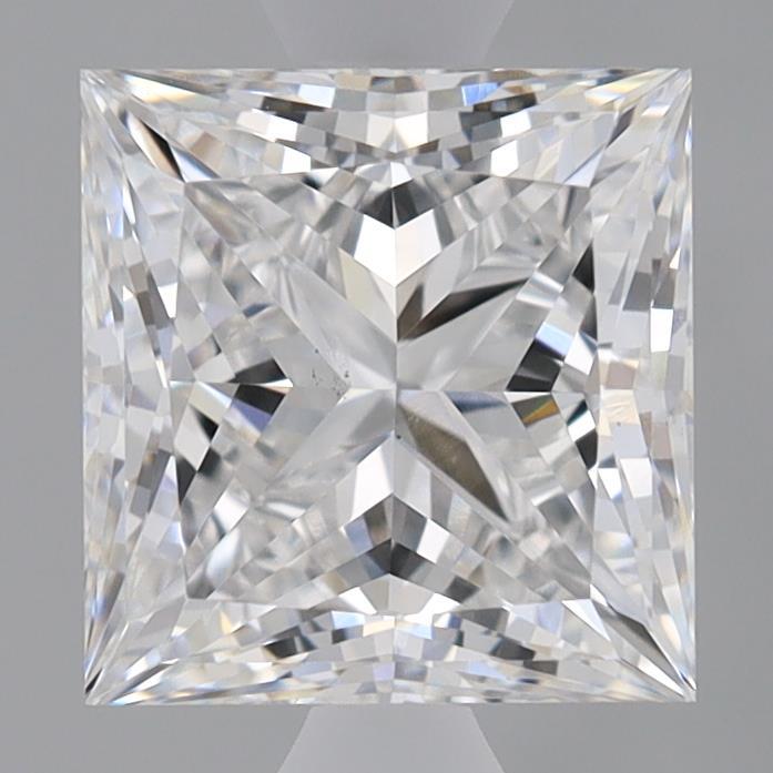 1.47 Carat Princess Shaped, Ideal Cut, D Color, VS1 Clarity, IGI Certified Lab Grown Diamond