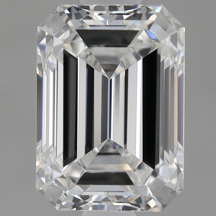 0.97 Carat Emerald Shaped, Ideal Cut, E Color, VVS2 Clarity, IGI Certified Lab Grown Diamond