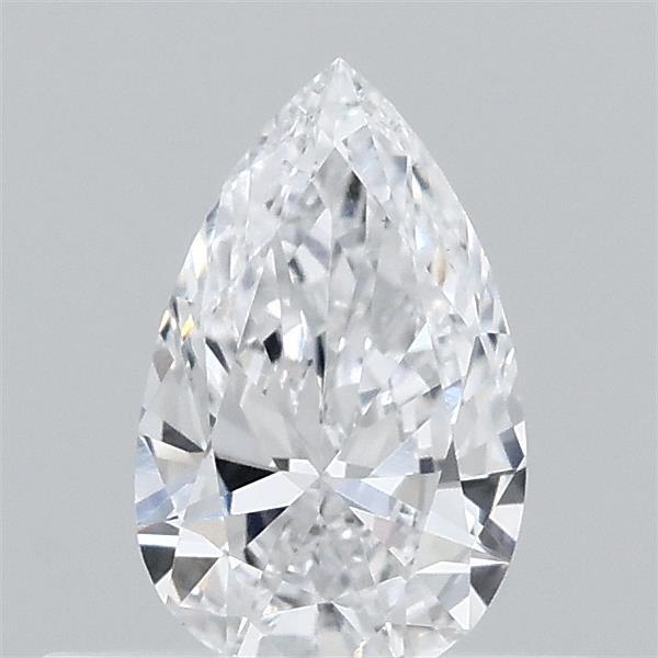 0.37 Carat Pear Shaped, Excellent Cut, D Color, VVS2 Clarity, IGI Certified Lab Grown Diamond