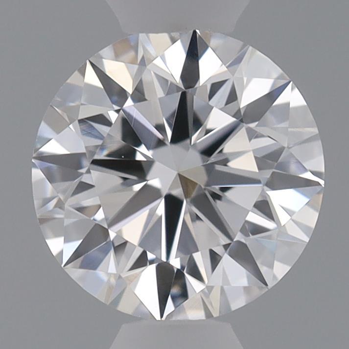 0.57 Carat Round Shaped, Ideal Cut, D Color, VVS2 Clarity, IGI Certified Lab Grown Diamond