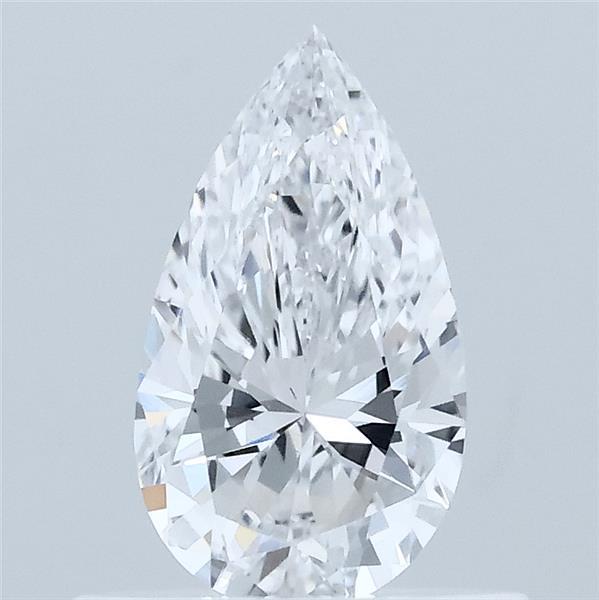 0.51 Carat Pear Shaped, Excellent Cut, D Color, VVS2 Clarity, IGI Certified Lab Grown Diamond