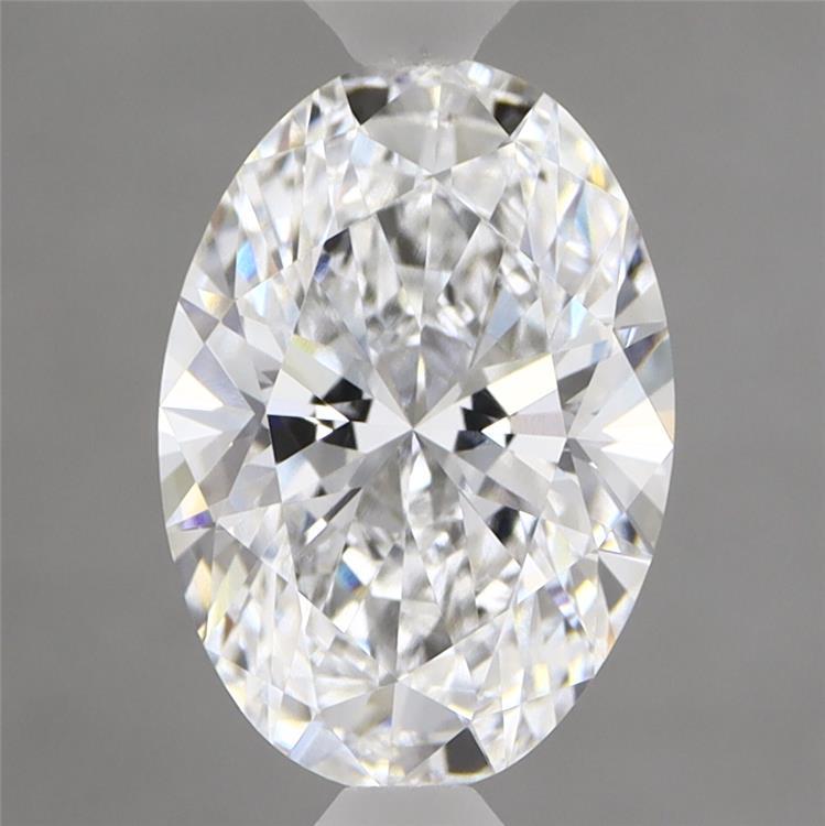 2.10 Carat Oval Shaped, Ideal Cut, D Color, VVS2 Clarity, IGI Certified Lab Grown Diamond