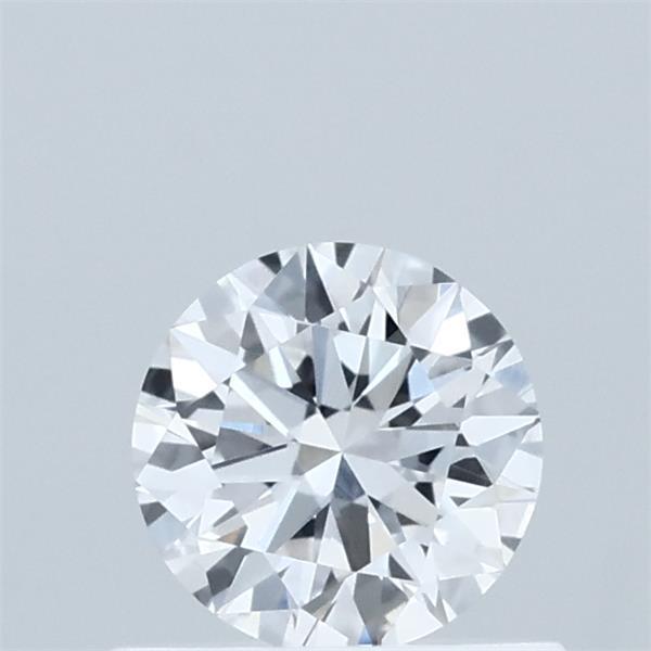 0.56 Carat Round Shaped, Excellent Cut, D Color, VVS2 Clarity, IGI Certified Lab Grown Diamond