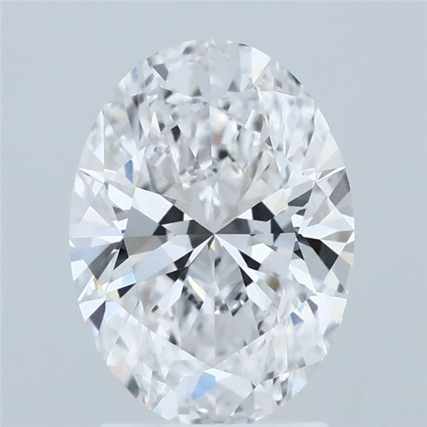 2.11 Carat Oval Shaped, Ideal Cut, D Color, VS1 Clarity, IGI Certified Lab Grown Diamond