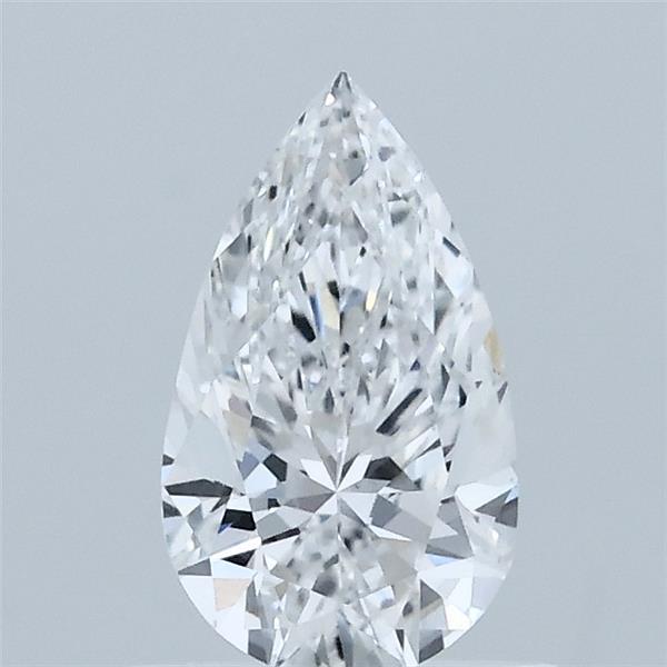 0.71 Carat Pear Shaped, Excellent Cut, D Color, VS1 Clarity, IGI Certified Lab Grown Diamond