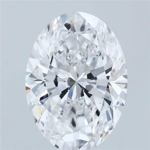 3.00 Carat Oval Shaped, Ideal Cut, D Color, VS2 Clarity, IGI Certified Lab Grown Diamond