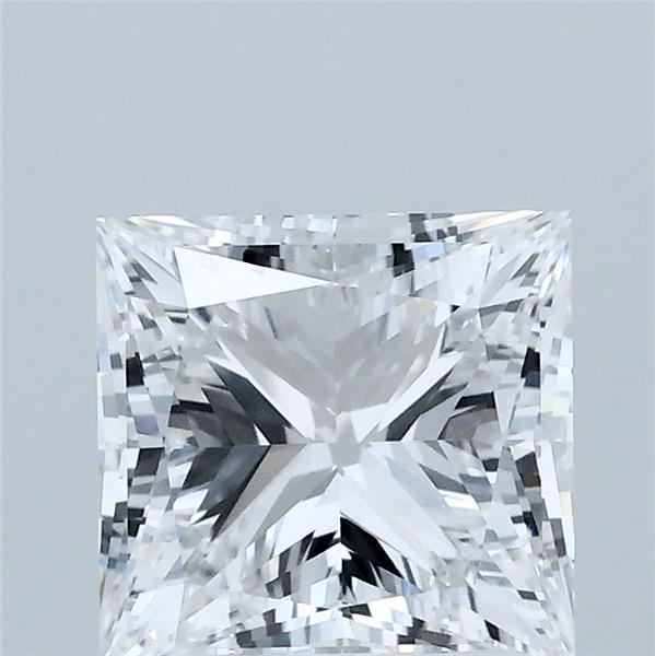 2.00 Carat Princess Shaped, Ideal Cut, D Color, VVS2 Clarity, IGI Certified Lab Grown Diamond