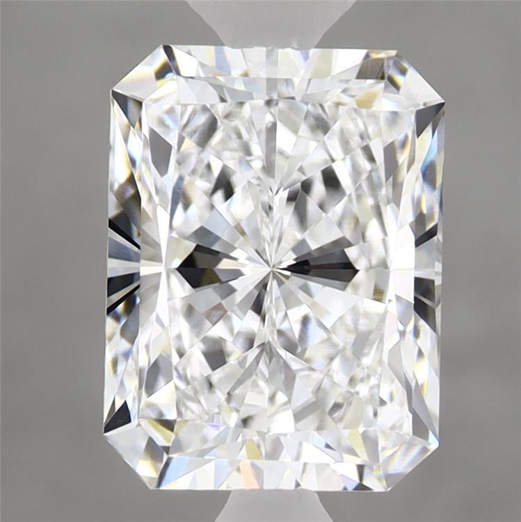 2.83 Carat Radiant Shaped, Ideal Cut, D Color, VVS2 Clarity, IGI Certified Lab Grown Diamond