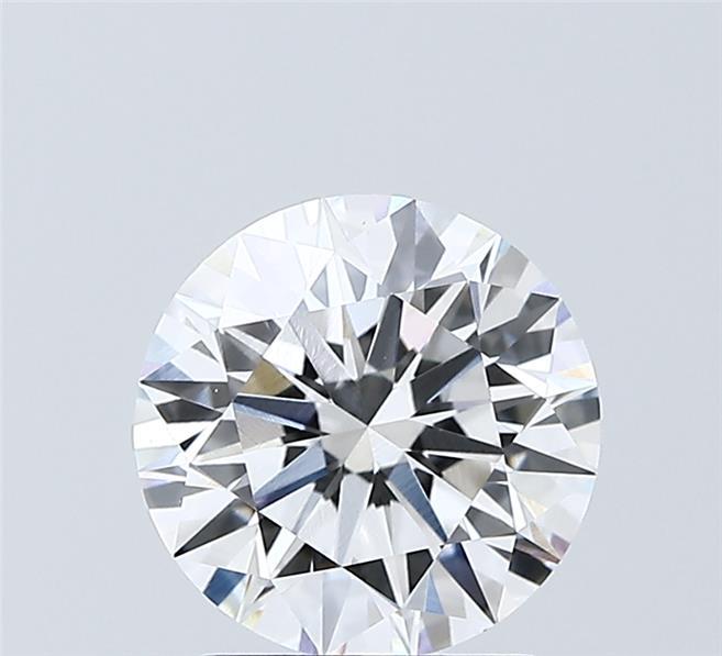 2.03 Carat Round Shaped, Ideal Cut, E Color, VVS2 Clarity, IGI Certified Lab Grown Diamond