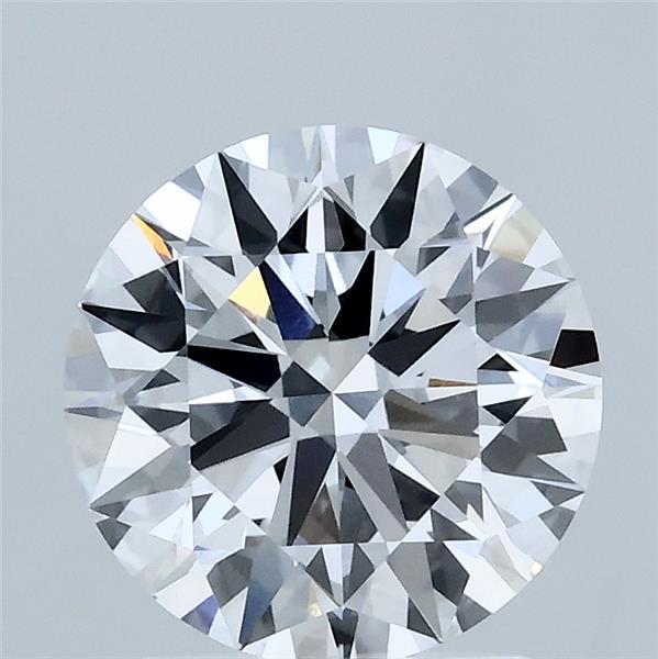 1.90 Carat Round Shaped, Ideal Cut, D Color, VVS2 Clarity, IGI Certified Lab Grown Diamond