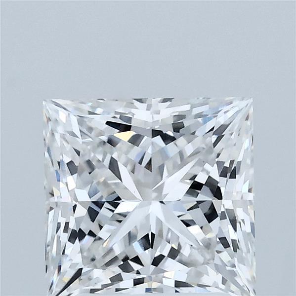 2.08 Carat Princess Shaped, Ideal Cut, E Color, VS1 Clarity, IGI Certified Lab Grown Diamond